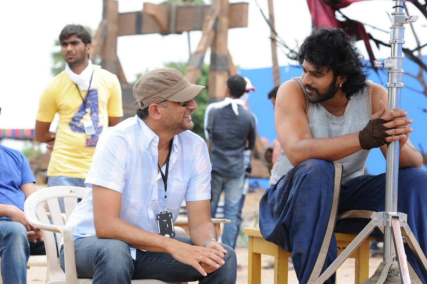 Bahubali 2 Shooting Leaked Photos