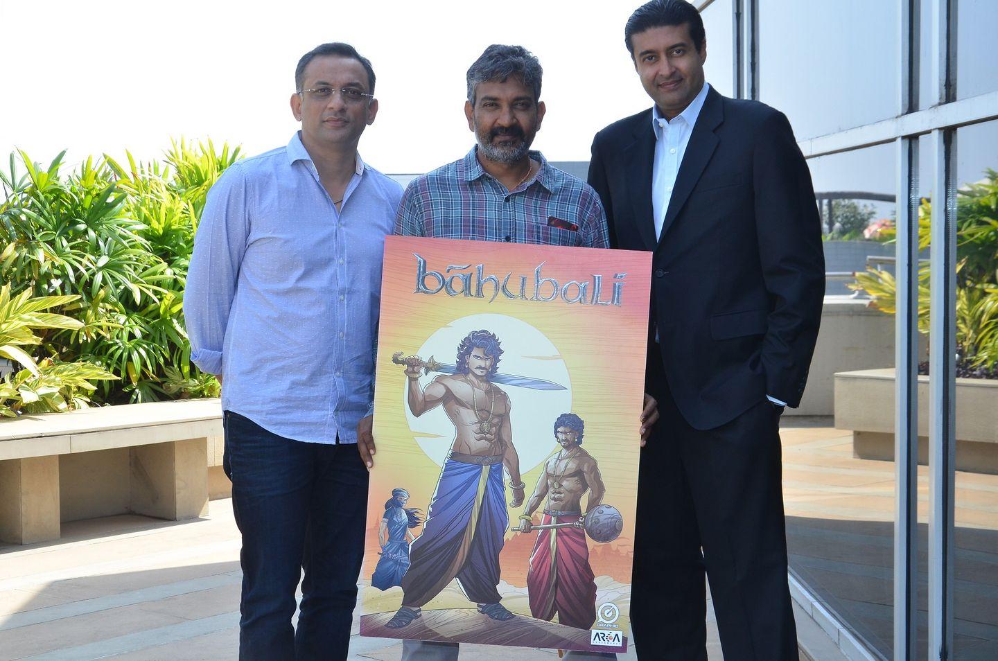 Bahubali Comic Books Launch Pics