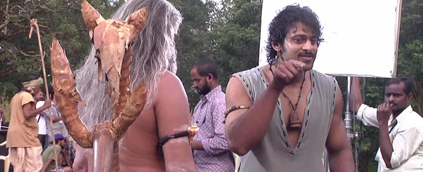 Baahubali Exclusive Working Stills