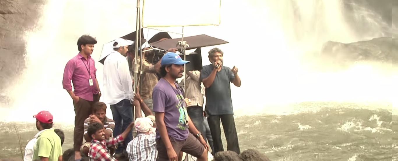 Baahubali Exclusive Working Stills