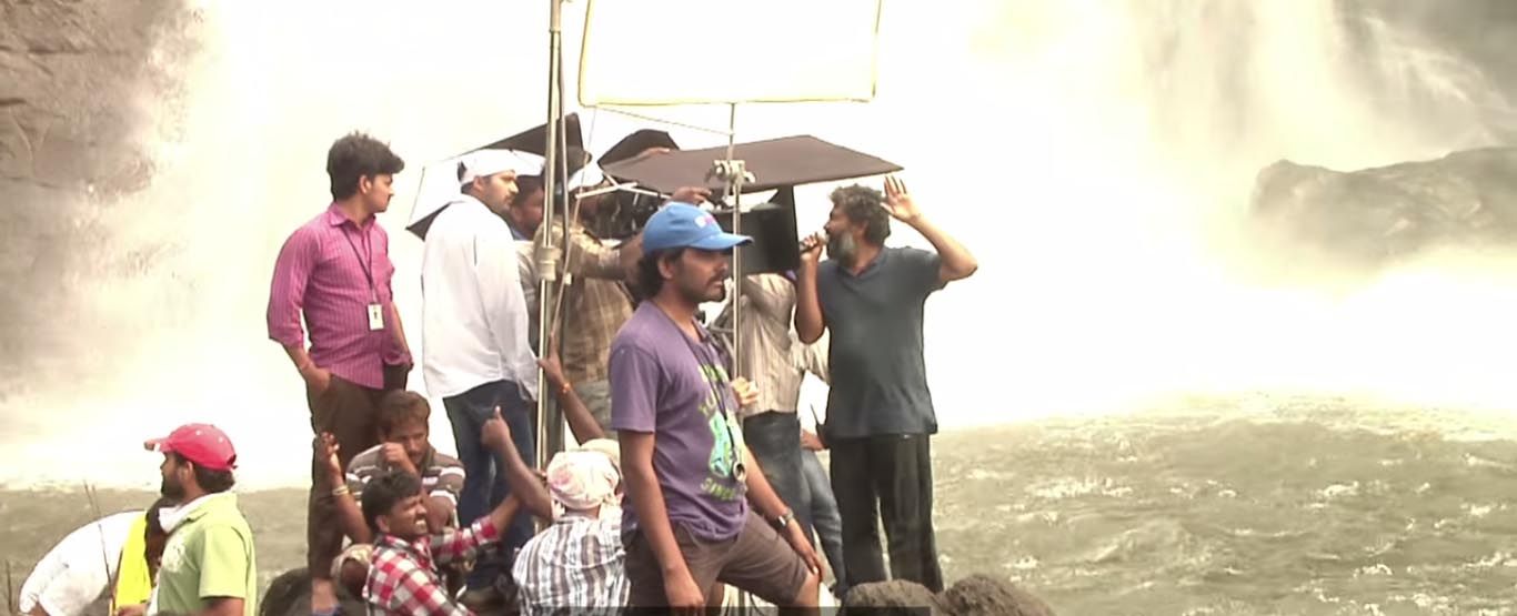 Baahubali Exclusive Working Stills