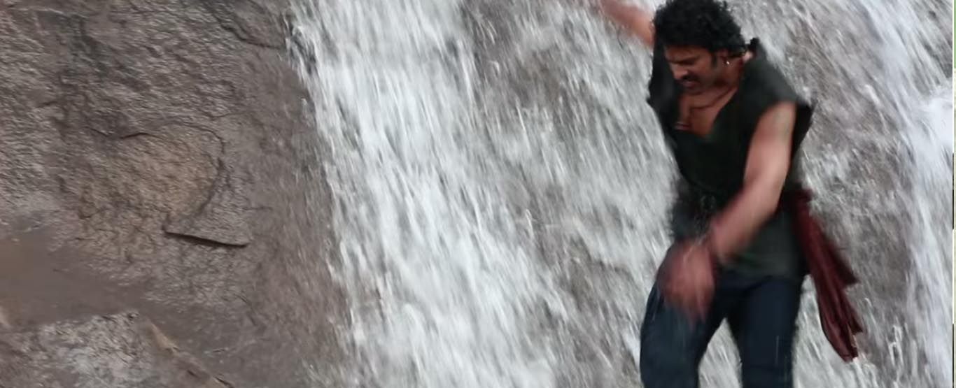 Baahubali Exclusive Working Stills