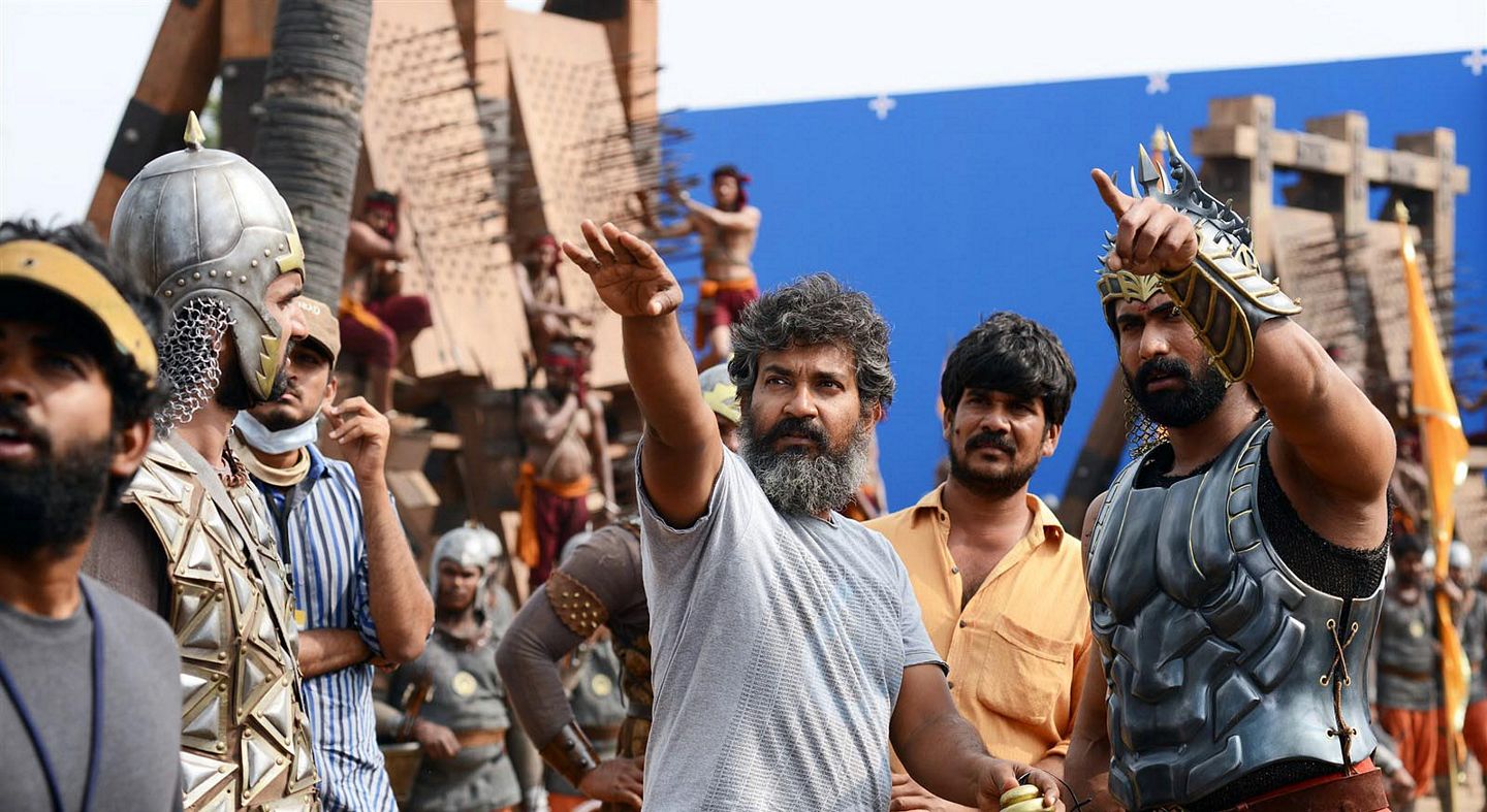 Baahubali Exclusive Working Stills