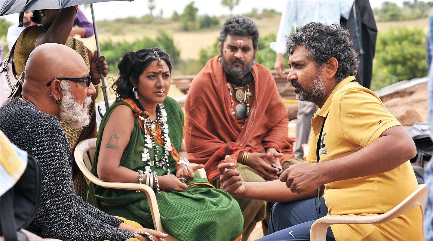 Baahubali Exclusive Working Stills