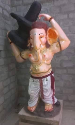 Bahubali Inspires Ganesh Idols Photos