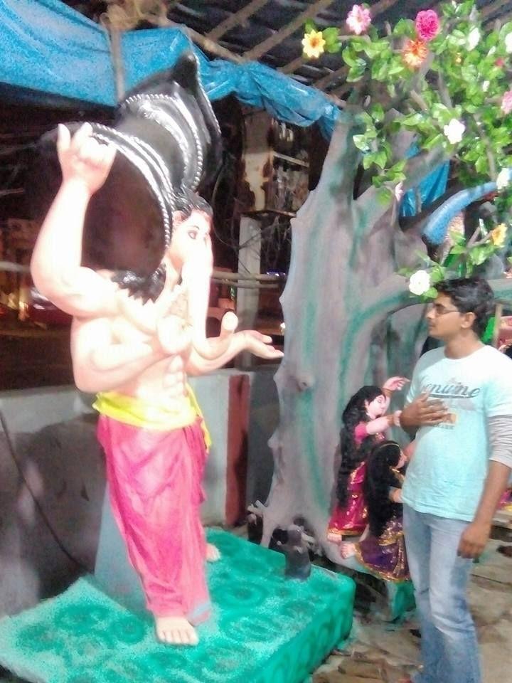 Bahubali Inspires Ganesh Idols Photos