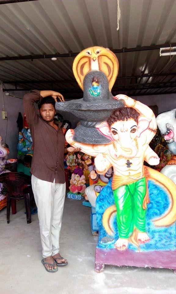 Bahubali Inspires Ganesh Idols Photos