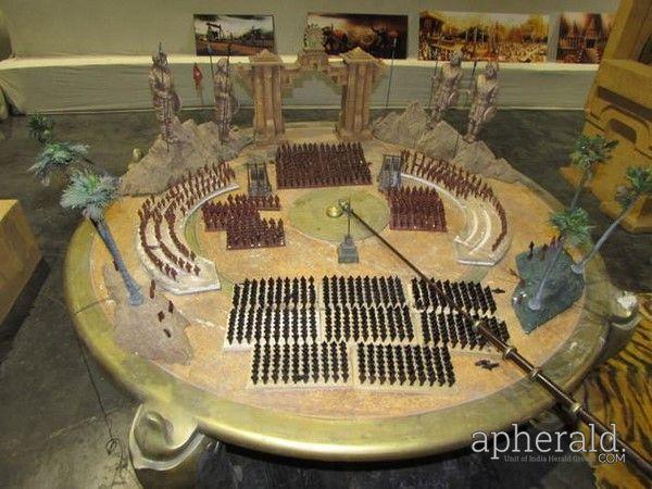 Bahubali Movie Amazing Sets