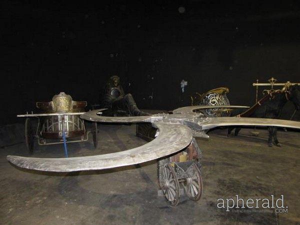 Bahubali Movie Amazing Sets