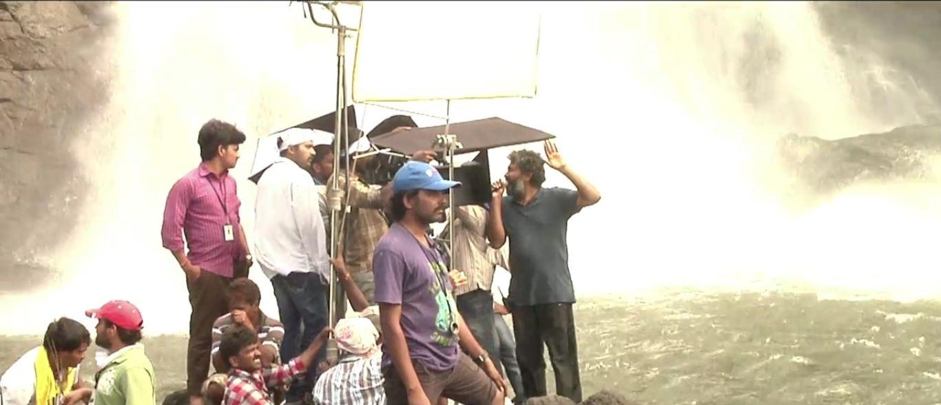 Bahubali Movie Latest Working Stills