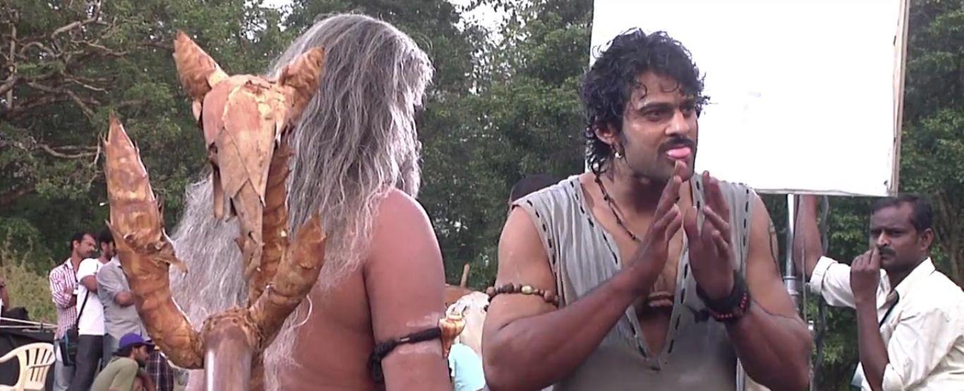 Bahubali Movie Latest Working Stills