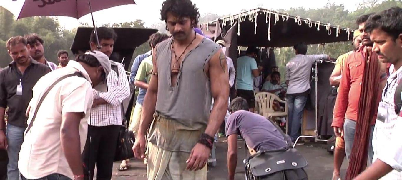 Bahubali Movie Latest Working Stills