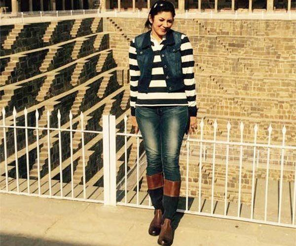 Bike Rider Veenu Paliwal Rare Pics