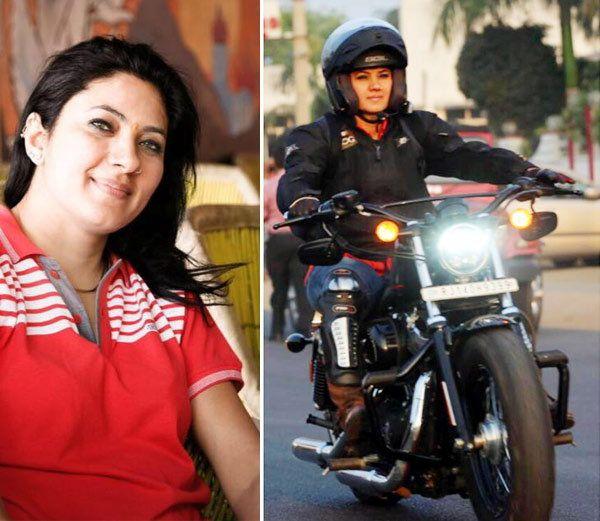 Bike Rider Veenu Paliwal Rare Pics