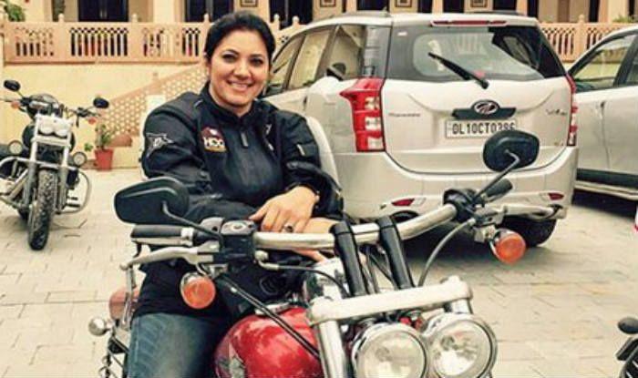Bike Rider Veenu Paliwal Rare Pics