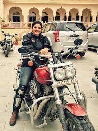 Bike Rider Veenu Paliwal Rare Pics