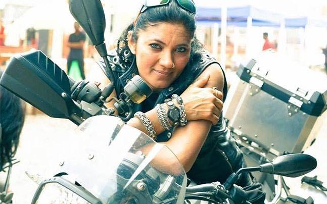 Bike Rider Veenu Paliwal Rare Pics