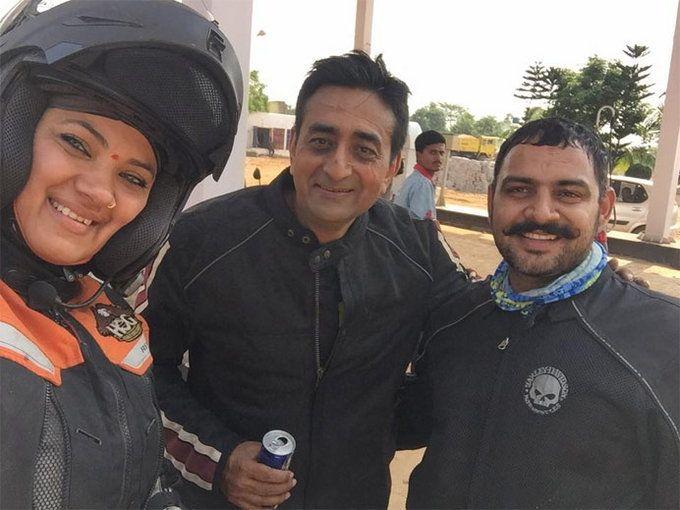 Bike Rider Veenu Paliwal Rare Pics