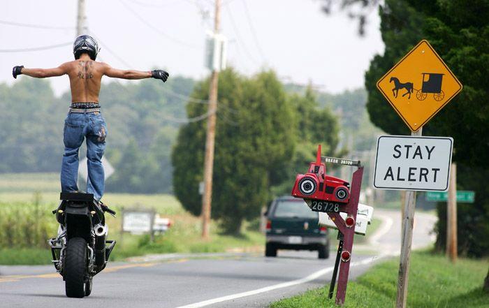 Bike Stunting Photos