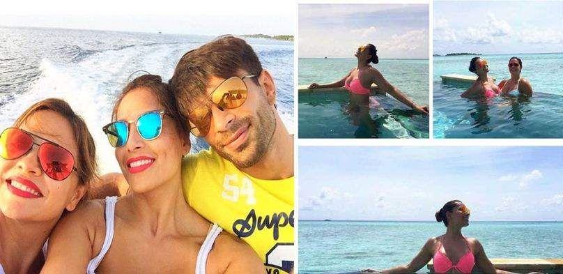 Bipasha Basu Beach Holiday with Karan Singh Photos