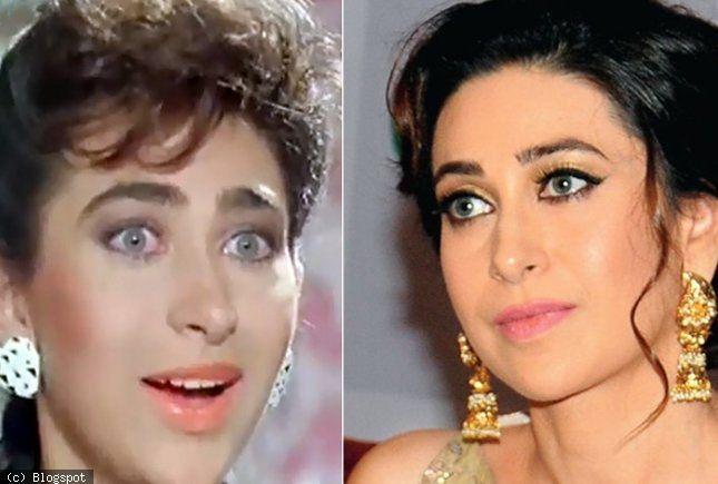 Bollywood actors then and now