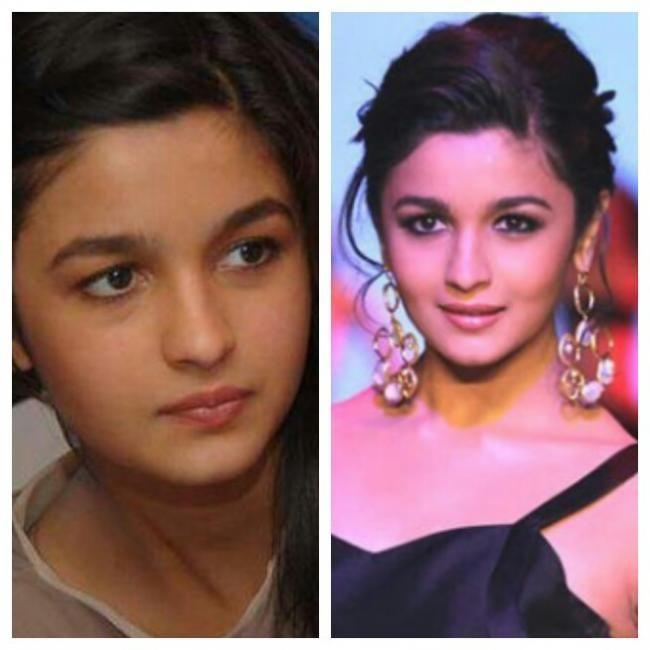 Bollywood Actresses With and Without Makeup