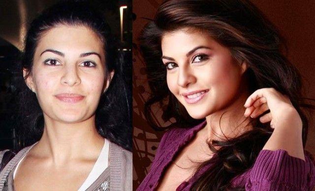 Bollywood Actresses With and Without Makeup