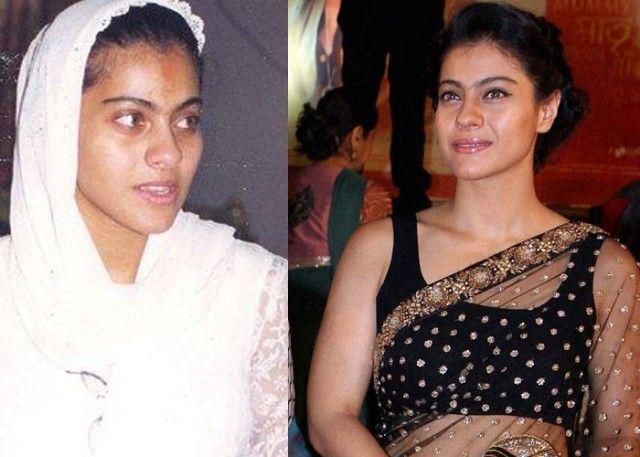 Bollywood Actresses With and Without Makeup