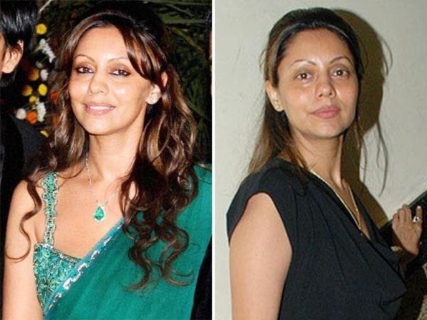 Bollywood Actresses With and Without Makeup