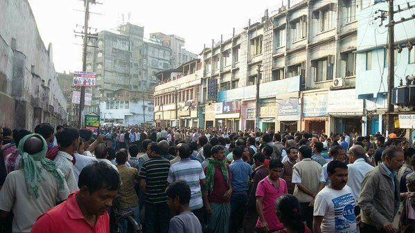 Bomb Blast St Fancy Bazar In Guwahati