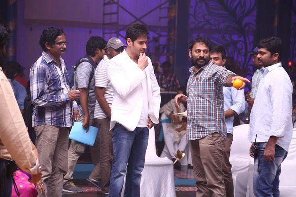 Brahmotsavam Movie Working Photos