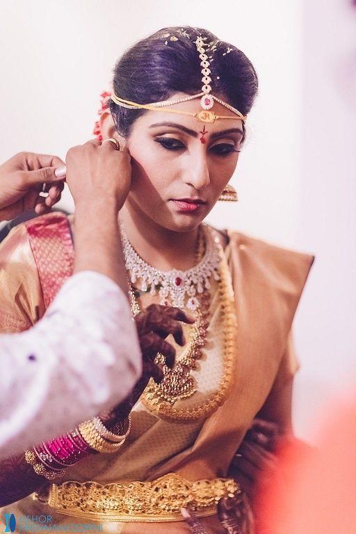 Bridal Makeup For Virupa at Allari Naresh & Virupa Marriage Photos