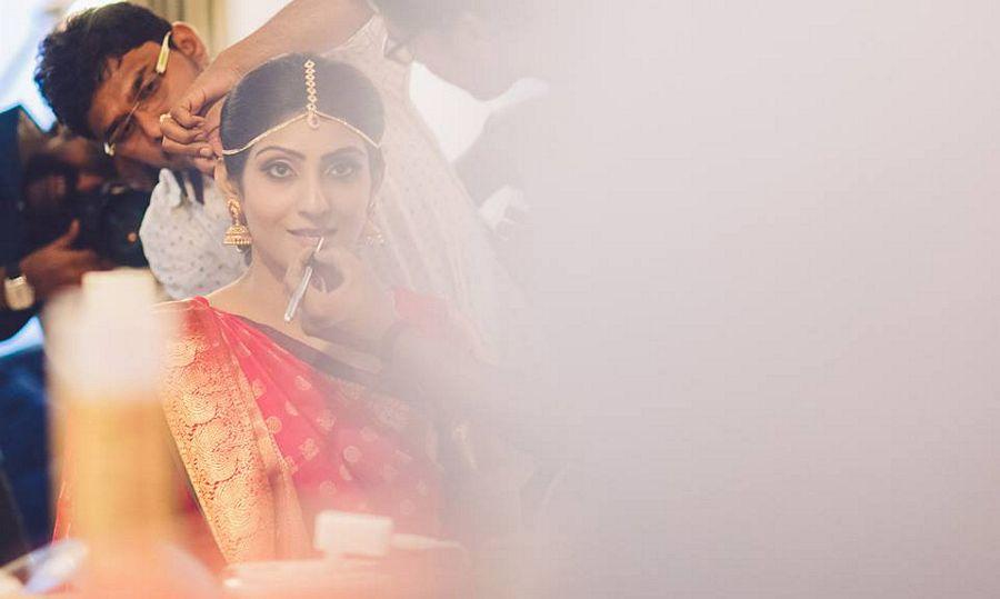 Bridal Makeup For Virupa at Allari Naresh & Virupa Marriage Photos