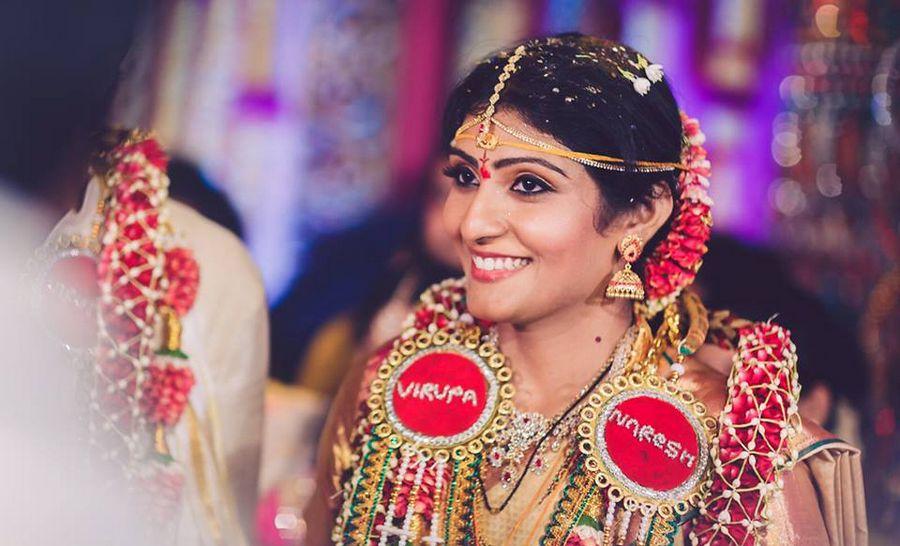 Bridal Makeup For Virupa at Allari Naresh & Virupa Marriage Photos