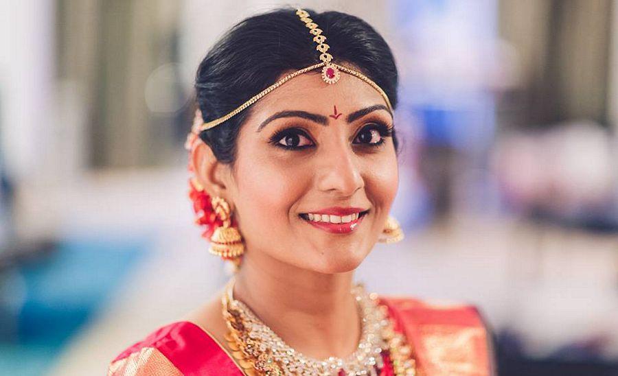 Bridal Makeup For Virupa at Allari Naresh & Virupa Marriage Photos