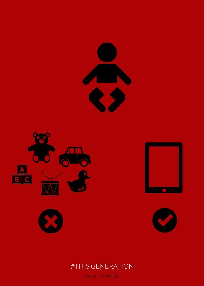 Brutally Honest Posters Show Our Addiction To Technology