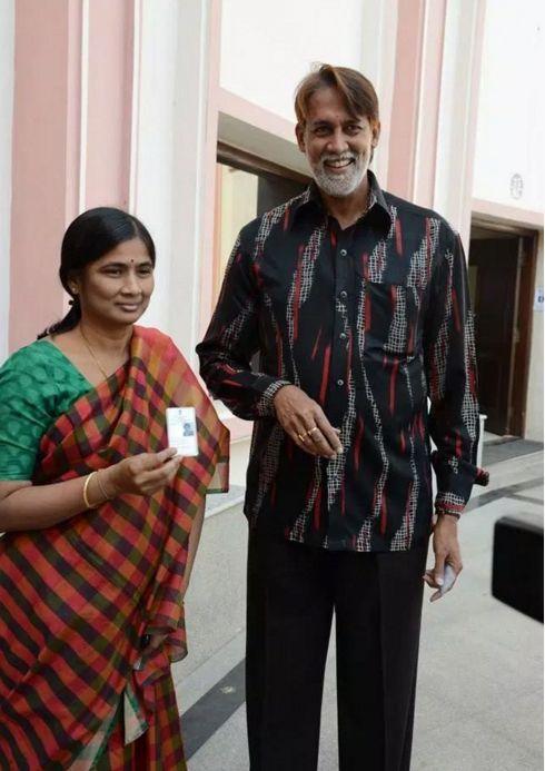 Celebrities Cast Vote For GHMC Elections Pics