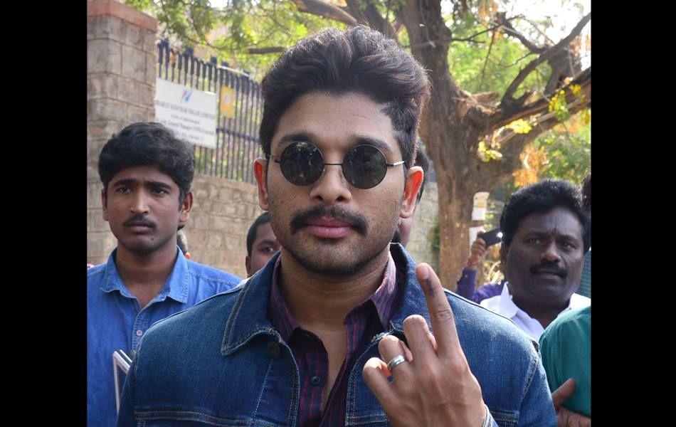 Celebrities Cast Vote For GHMC Elections