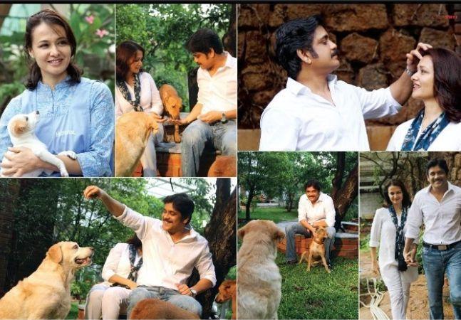 Celebrities with their pets Photos