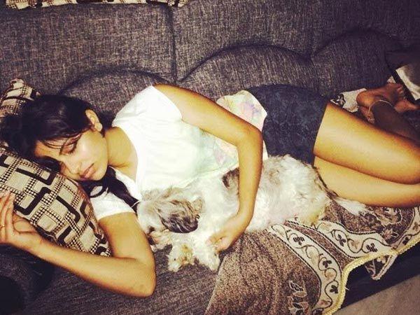 Celebrities with their pets Photos