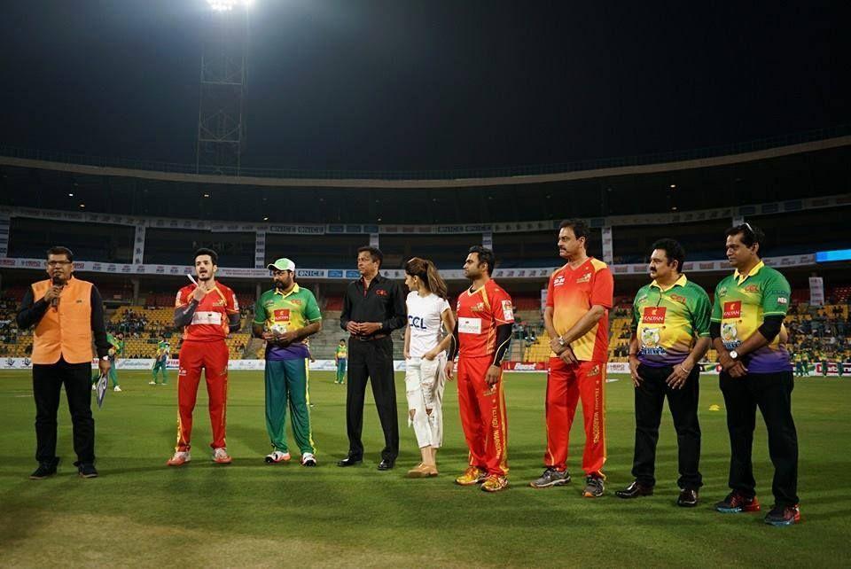 Celebrity Cricket League 6 Telugu Warriors Pics