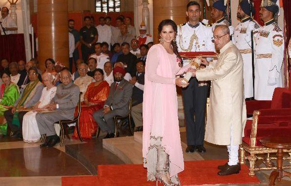 Celebs Receive Padma Awards at Rashtrapathi Bhavan