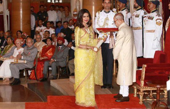 Celebs Receive Padma Awards at Rashtrapathi Bhavan