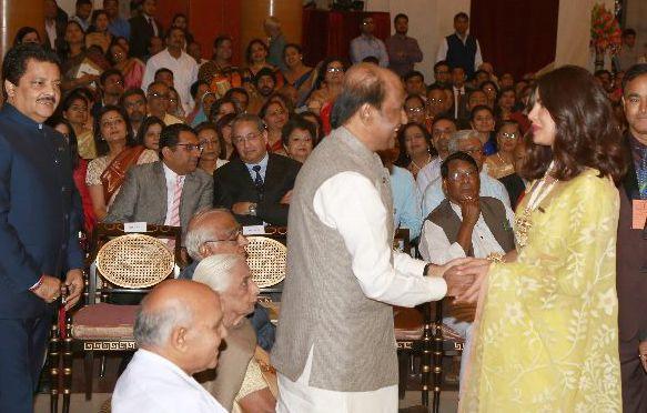 Celebs Receive Padma Awards at Rashtrapathi Bhavan