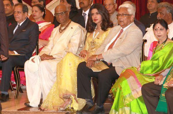 Celebs Receive Padma Awards at Rashtrapathi Bhavan