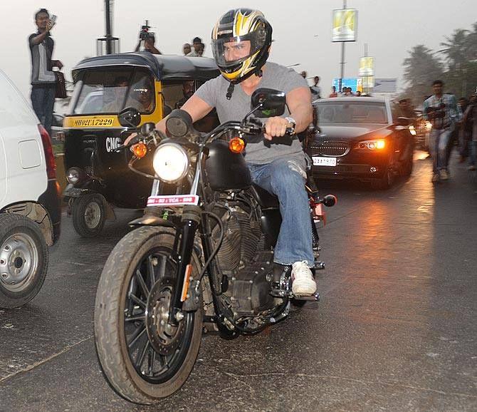 Celebs With Their Expensive Bikes