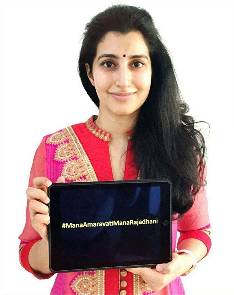 Chandrababu Family Playcard Campaign Photos for Amaravathi