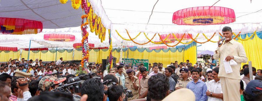 Chandrababu Naidu celebrated his 66th birthday at Anantapur