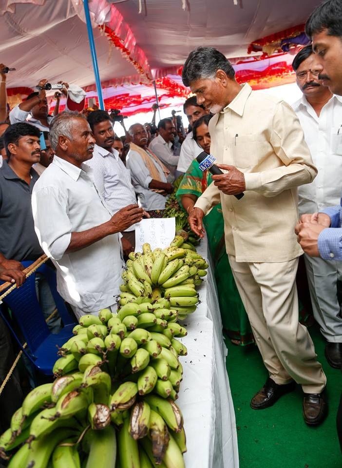 Chandrababu Naidu celebrated his 66th birthday at Anantapur