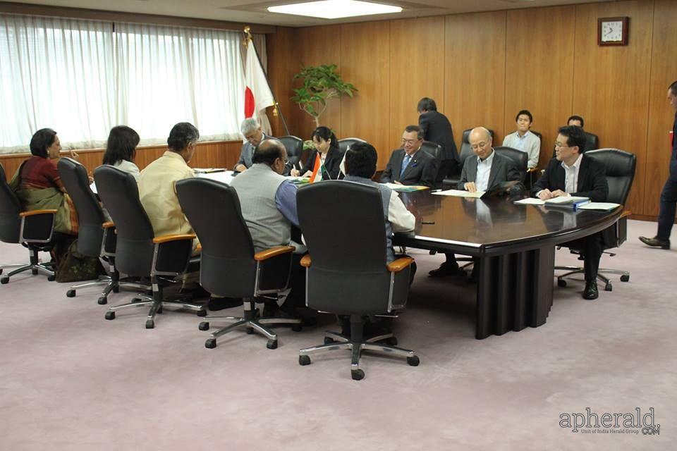 chandrababu naidu japan tour pics